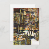 創造性が輝く サンキューカード (正面/裏面)