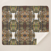 創造性が輝く シェルパブランケット (正面(横))