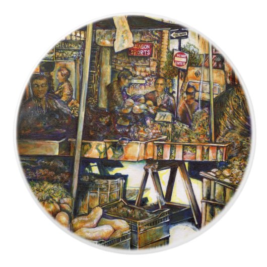 創造性が輝く セラミックノブ (正面)