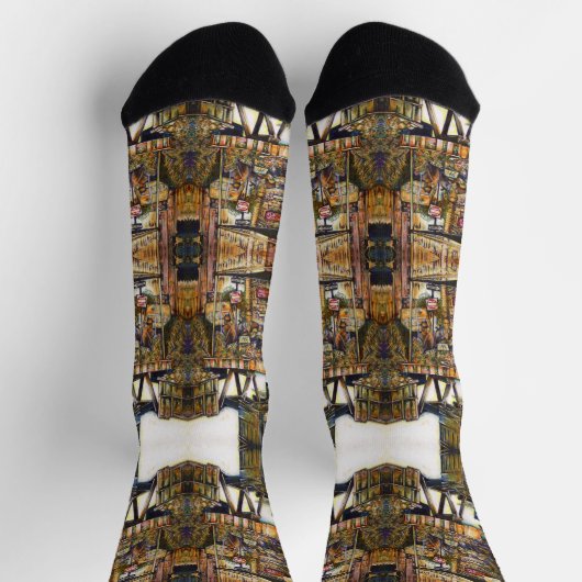 創造性が輝く ソックス (上部)