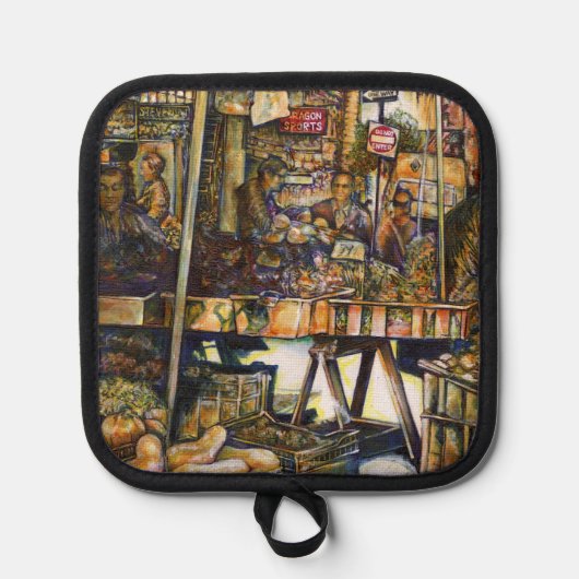 創造性が輝く 鍋敷き (正面)