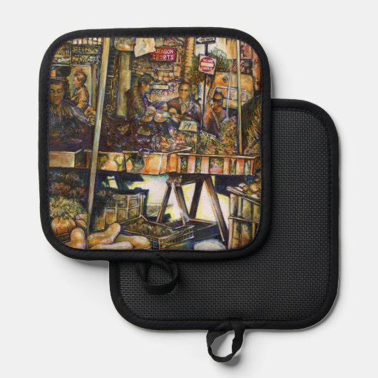 創造性が輝く 鍋敷き (正面/裏面)