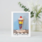 創造性に富んだ写真を楽しむ ポストカード (スタンド正面)