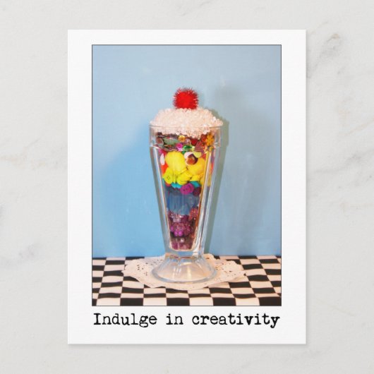 創造性に富んだ写真を楽しむ ポストカード (正面)