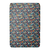 創造性の万華鏡のように千変万化するパターン、ボタ鮮やかン バスマット (正面縦)