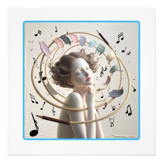 創造性の調和 フォトプリント            (正面)