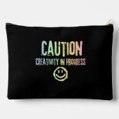 創造性の進行中グランジ アクセサリーポーチ (裏面)