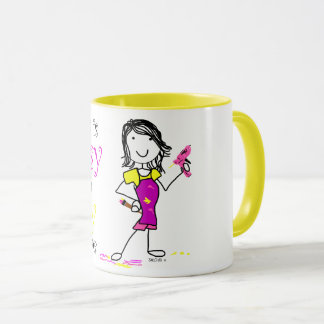 創造性はきたないマグです マグカップ