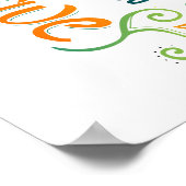 創造性を使い果たせない ポスター (角)