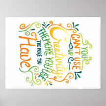 創造性を使い果たせない