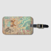 創造性を受け入れる ラゲッジタグ (正面横)