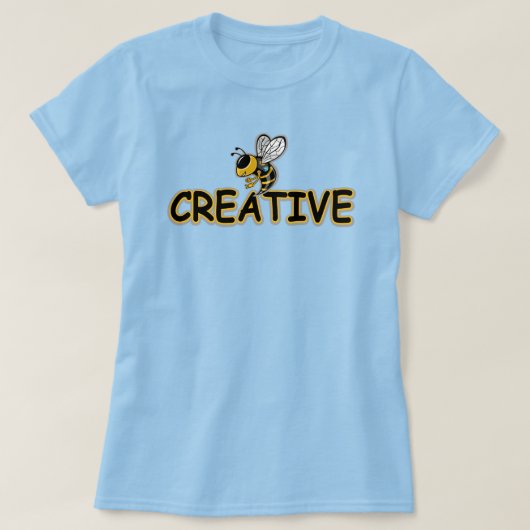 創造性を発揮しよう Tシャツ (デザイン正面)