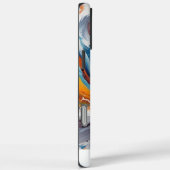 創造性を発揮するギフト：鮮やか抽象芸術 Case-Mate iPhoneケース (裏面 / 右)