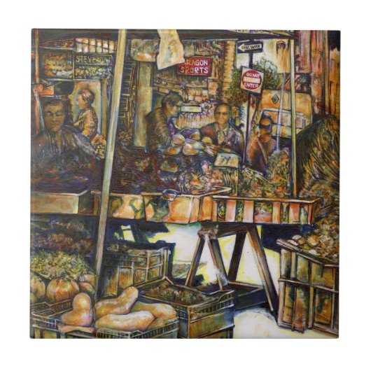 創造性を輝かせる タイル (正面)