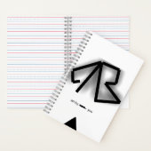 「創造性」ノートブックのメインロゴ ノートブック (内側)