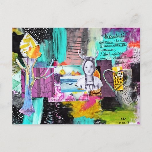 創造性 ポストカード (正面)