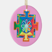 創造曼荼羅 セラミックオーナメント (右)