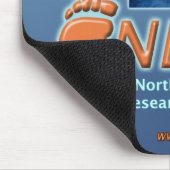 創造物とのNESRAのロゴのマウスパッド マウスパッド (コーナー)