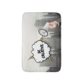 創造的があって下さい バスマット (正面縦)