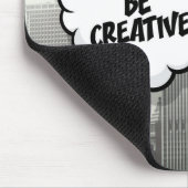 創造的があって下さい マウスパッド (コーナー)