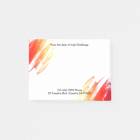 創造的でカスタムな付箋Pades ポストイット (正面)