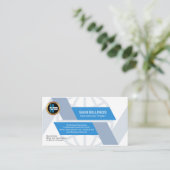 創造的でスタイリッシュで全体的な細道のプロダクトマネージャー 名刺 (スタンド正面)