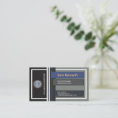 創造的でモダンなSignboardはマーケティングを張紙広告をす 名刺 (スタンド正面)