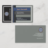 創造的でモダンなSignboardはマーケティングを張紙広告をす 名刺 (正面/裏面)