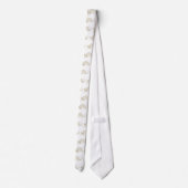 創造的なアルマジロのイラストレーション ネクタイ (裏面)