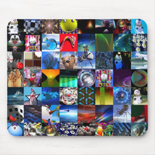 創造的なイメージ マウスパッド (正面)