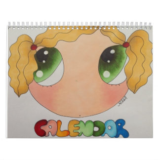 創造的なカレンダー カレンダー