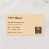 創造的なギフトショップの名刺 名刺 (裏面)