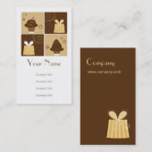 創造的なギフト 名刺 (正面/裏面)