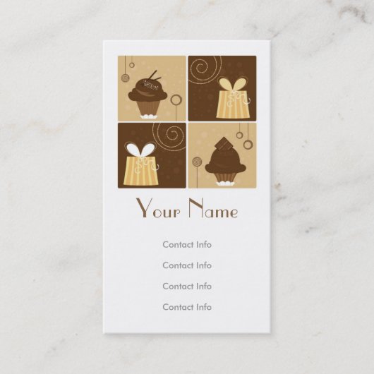 創造的なギフト 名刺 (正面)