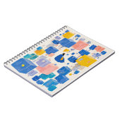 創造的なシュールレアルムの夢の水彩画 フローティング ブ ノートブック (左側)