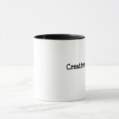 創造的なジュースのマグ マグカップ (中央)