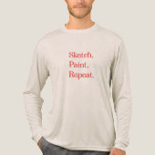 創造的なセッションで勢いを維持しよう トライブレンドTシャツ (正面)