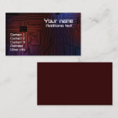 創造的なデザインの名刺 名刺 (正面/裏面)