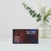 創造的なデザインの名刺 名刺 (スタンド正面)