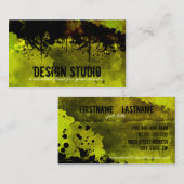 創造的なデザインの名刺 名刺 (正面/裏面)