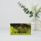 創造的なデザインの名刺 名刺 (スタンド正面)