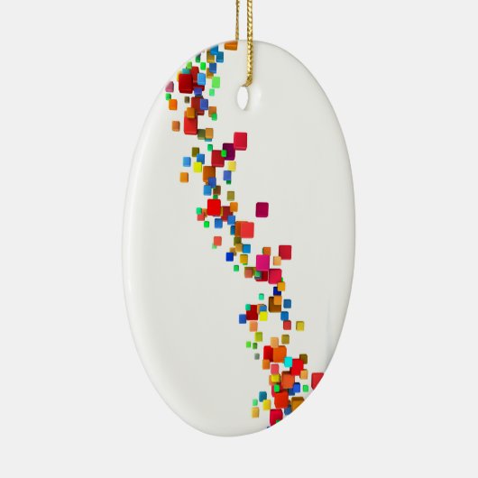 創造的なビジネスとしてBlockchainの技術 セラミックオーナメント (右)