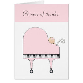 創造的なベビー感謝カード