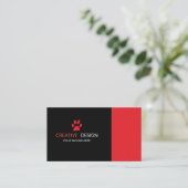 創造的なペット 名刺 (スタンド正面)