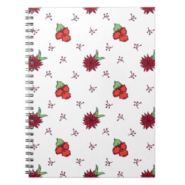 創造的なライティングのためのフラワースパイラルノートブック ノートブック