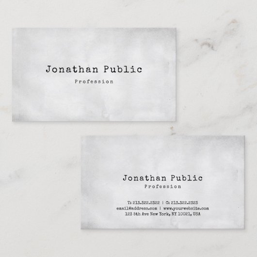 創造的なヴィンテージのデザインのかわいく明白なレトロのトレンディー 名刺 (正面/裏面)