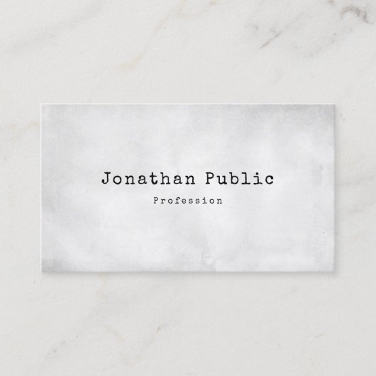 創造的なヴィンテージのデザインのかわいく明白なレトロのトレンディー 名刺 (正面)