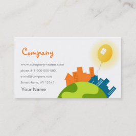 創造的な世界 名刺