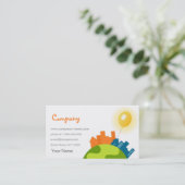 創造的な世界 名刺 (スタンド正面)