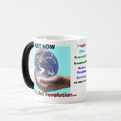 創造的な剥奪。 私達のコレットへの強力なステップ モーフィングマグカップ (正面左)